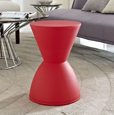 Loft Plastic round Side Stool